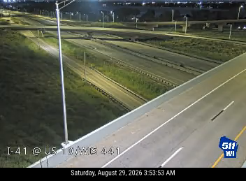 I-41 at US 10/WIS 441 live camera view