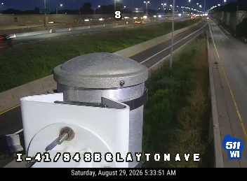 I-41/94 at Layton Ave SB live camera view
