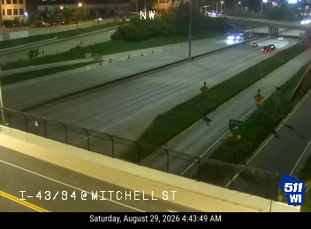 I-43/94 at Mitchell St live camera view