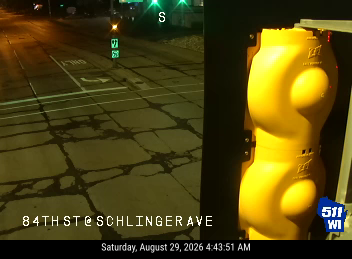 84th St at Schlinger Ave live camera view