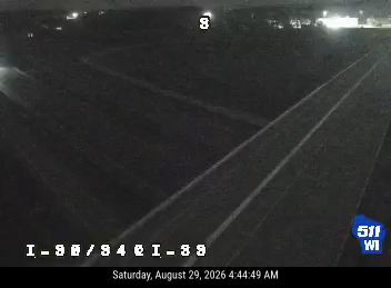 I-90/94 at I-39 Split live camera view