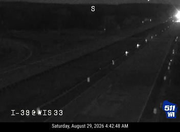 I-39 at WIS 33 live camera view