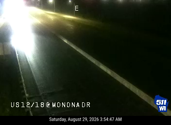 US 12/18 at Monona Dr live camera view