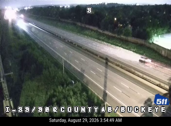I-39/90 at Buckeye Rd/County AB live camera view