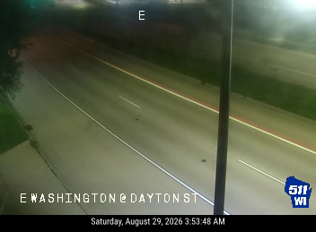 E Washington Ave at Dayton St live camera view
