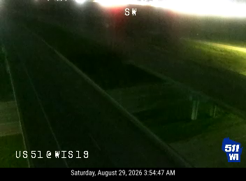 US 51 at WIS 19 live camera view
