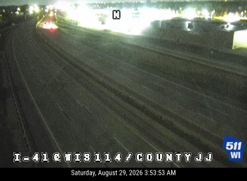 I-41 at WIS 114/County JJ/Winneconne Ave live camera view