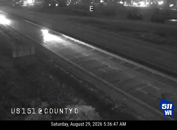 US 151 at County C live camera view