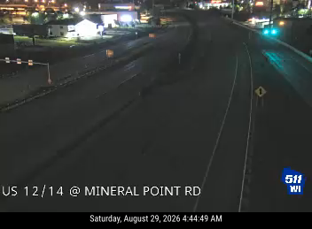 US 12/14 at Mineral Point Rd live camera view