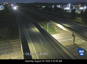 US 12/14 at Old Sauk Rd live camera view