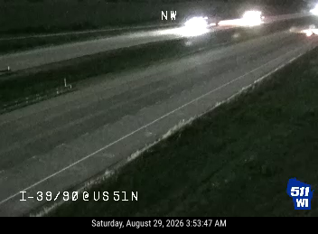 I-39/90 at US 51N live camera view