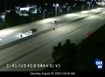 I-41/US 45 at Swan Blvd live camera view