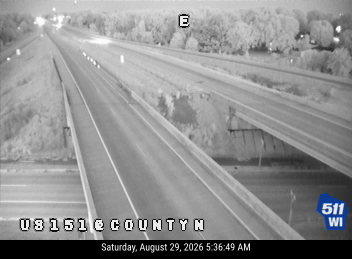 US 151 at County N live camera view
