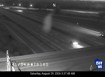 I-41/94 at WIS 165 live camera view