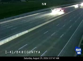 I-41/94 at County A live camera view