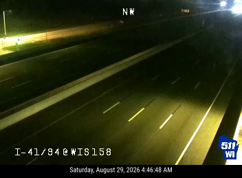 I-41/94 at WIS 158 live camera view