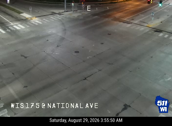 WIS 175 at National Ave live camera view