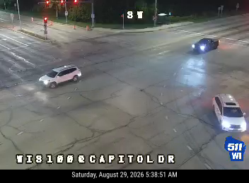 WIS 100 at Capitol Dr live camera view