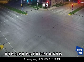 WIS 100 at Lincoln Ave live camera view