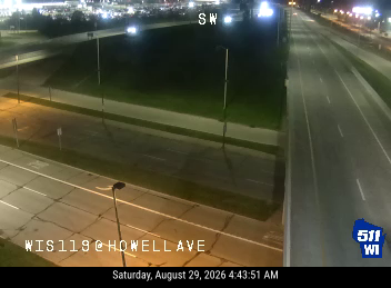 WIS 119 at Howell Ave live camera view