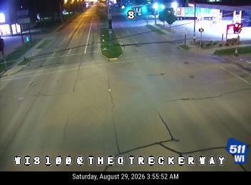 WIS 100 at Theo Trecker Way live camera view
