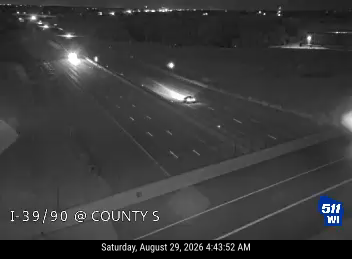 I-39/90 at County S live camera view