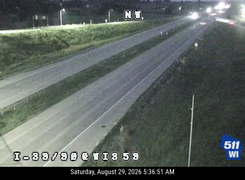 I-39/90 at WIS 59 live camera view