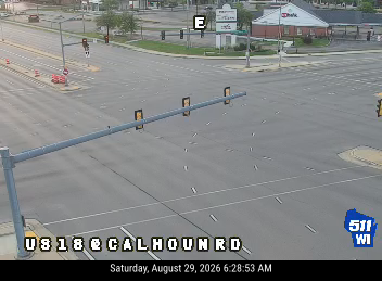 US 18 at Calhoun Rd live camera view