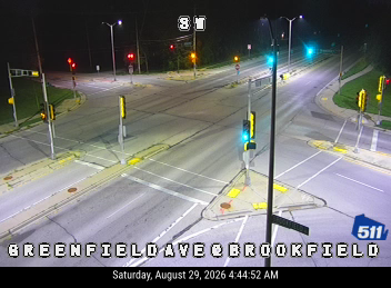 Greenfield Ave at Brookfield Rd live camera view