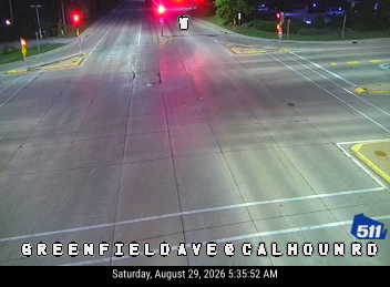 Greenfield Ave at Calhoun Rd live camera view