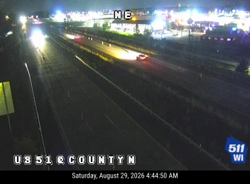 US 51 at County N live camera view