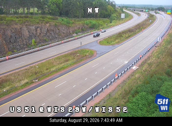US 51 at WIS 29 W/WIS 52 live camera view