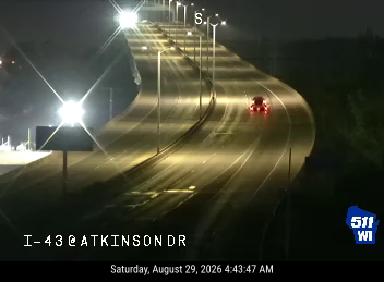 I-43 at Atkinson Dr live camera view