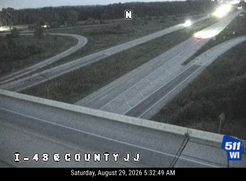 I-43 at County JJ live camera view
