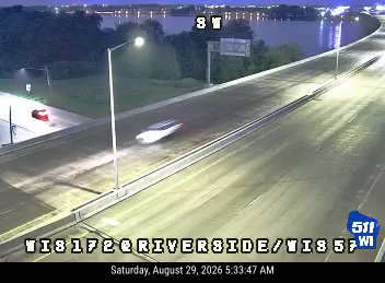 WIS 172 at Riverside/WIS 57 live camera view