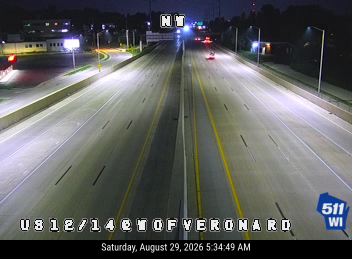 US 12/14 at W of Verona Rd (Flex) live camera view