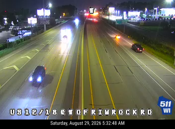 US 12/18 at W of Rimrock Rd (Flex) live camera view