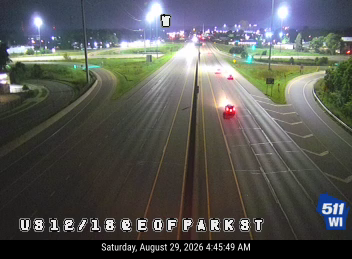 US 12/18 at E of Park St (Flex) live camera view