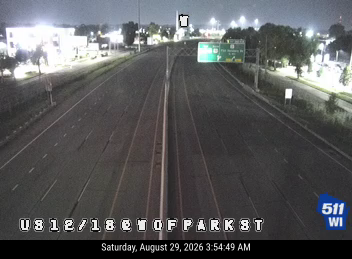US 12/18 at W of Park St (Flex) live camera view
