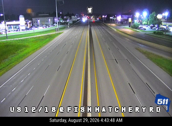 US 12/18 at Fish Hatchery Rd (Flex) live camera view