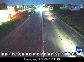 US 12/18 WB at E of West Broadway (Flex) live camera view