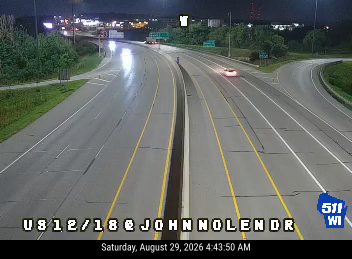 US 12/18 at John Nolan Dr (Flex) live camera view