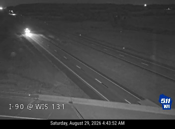I-90 at WIS 131 live camera view