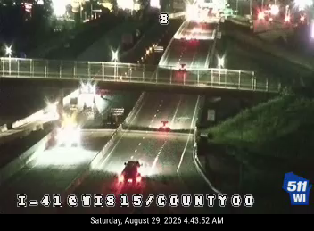I-41 at WIS 15/County OO live camera view