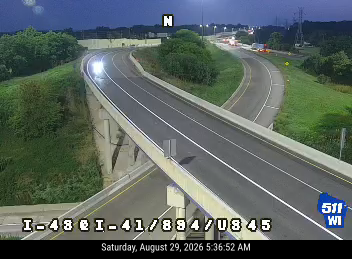I-41/894/US 45 at Hale Interchange live camera view