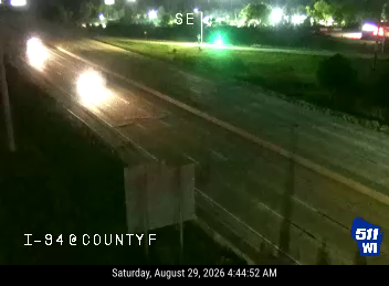 I-94 at County F live camera view