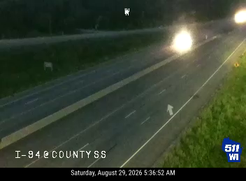I-94 at County SS live camera view