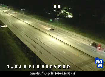 I-94 at Elm Grove Rd live camera view