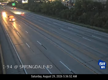 I-94 at Springdale Rd live camera view