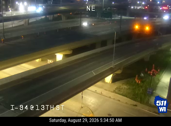 I-94 at 13th St live camera view